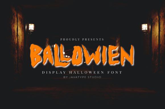 Ballowien: A Spooky Font for Halloween and Beyond