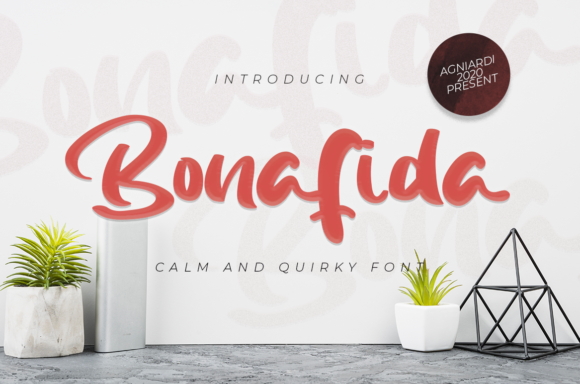 Bonafida: A Versatile Display Font for Modern Creativity