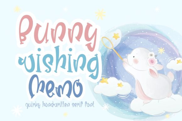 Bunny Wishing Memo: A Playful Font for Creative Expression