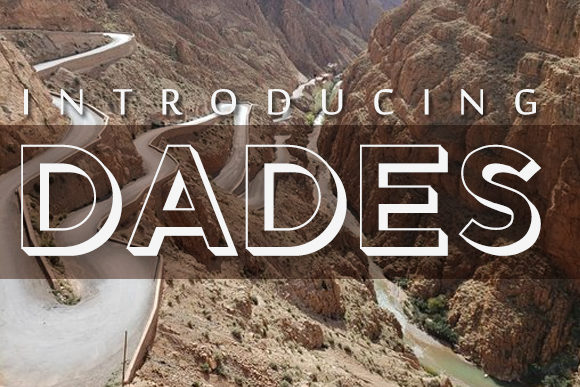 Dades: A Font That Elevates Design with Bold Purpose