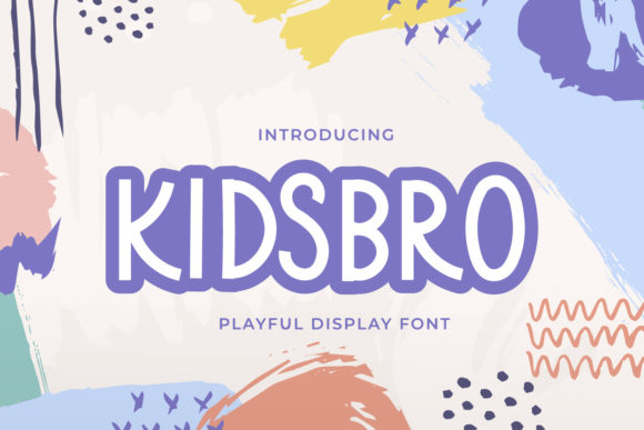 Discover the Charm of Kidsbro: A Versatile and Cuddly Display Font