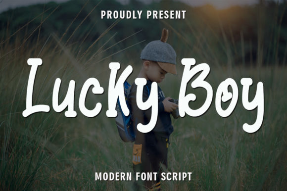 Lucky Boy Font for Creative Projects