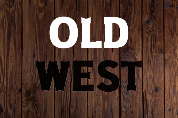 Old West: A Fun, Rustic, and Vintage Display Font for Modern Designs