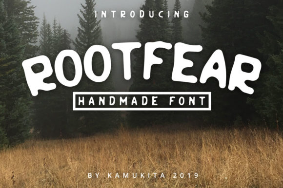 Rootfear: A Fun and Retro Styled Display Font for Modern Creativity