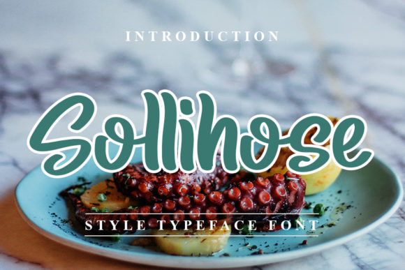 Sollihose: A Playful Font That Brings Creativity to Life