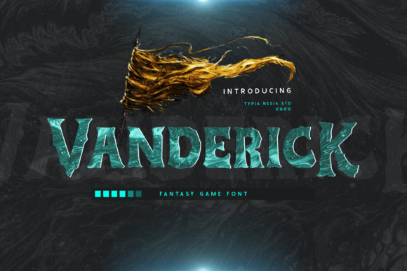 Vanderick: A Bold Display Font for Strategic Creativity and Clear Communication