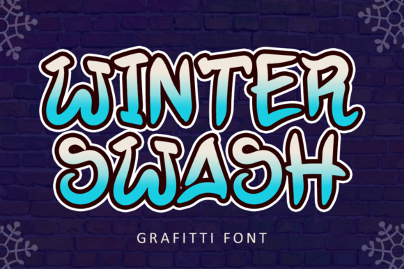Winter Swash: A Fun Display Font for Urban Creativity
